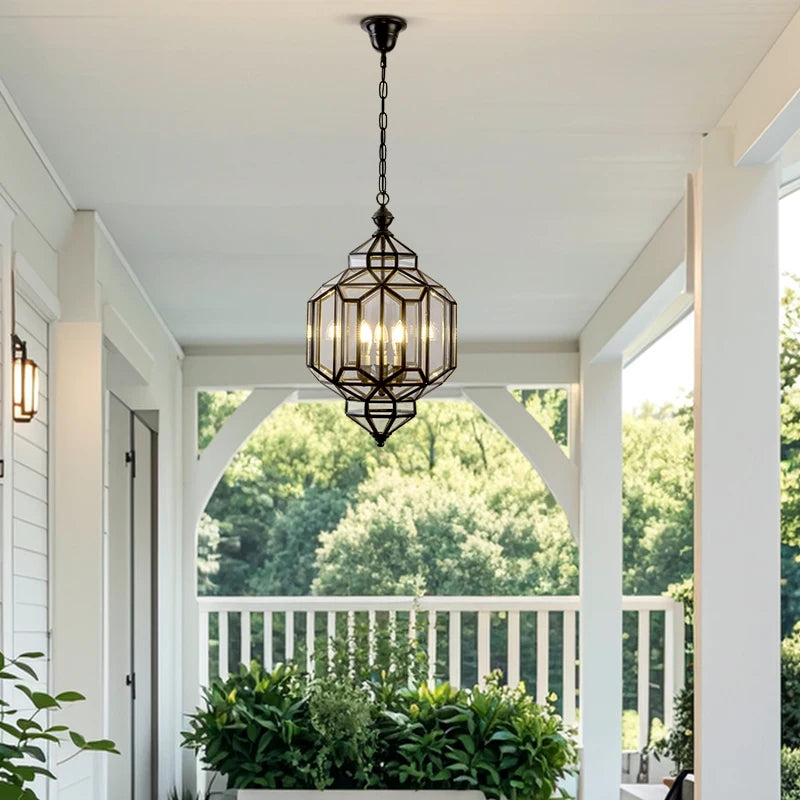 Dimlux Glass Pendant Light