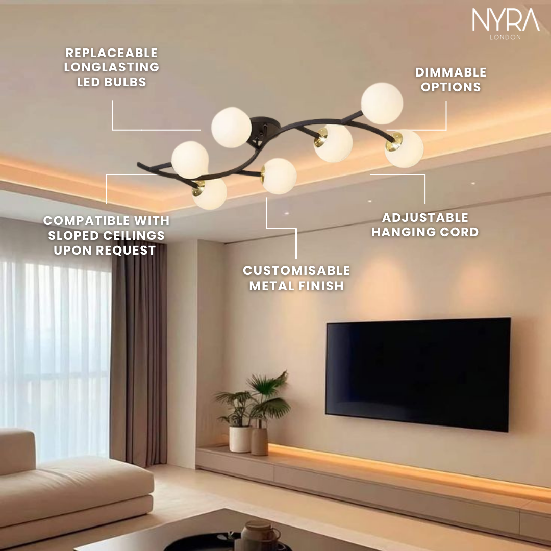 Tree Branch Ceiling Lamp