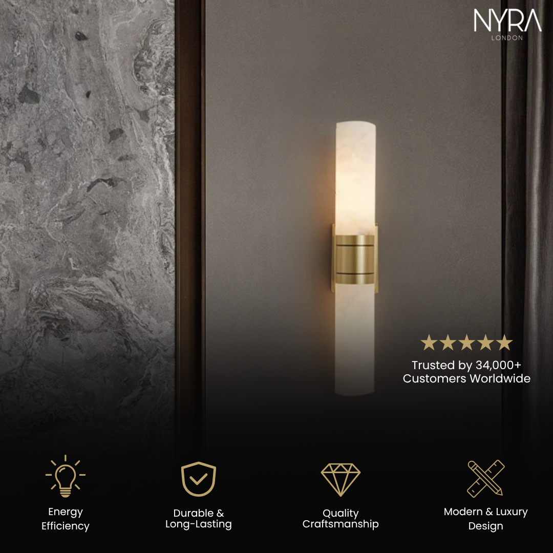 Aria Marble Wall Lamp