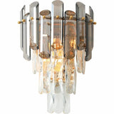 Elsie Two Tone Crystal Wall Lamp