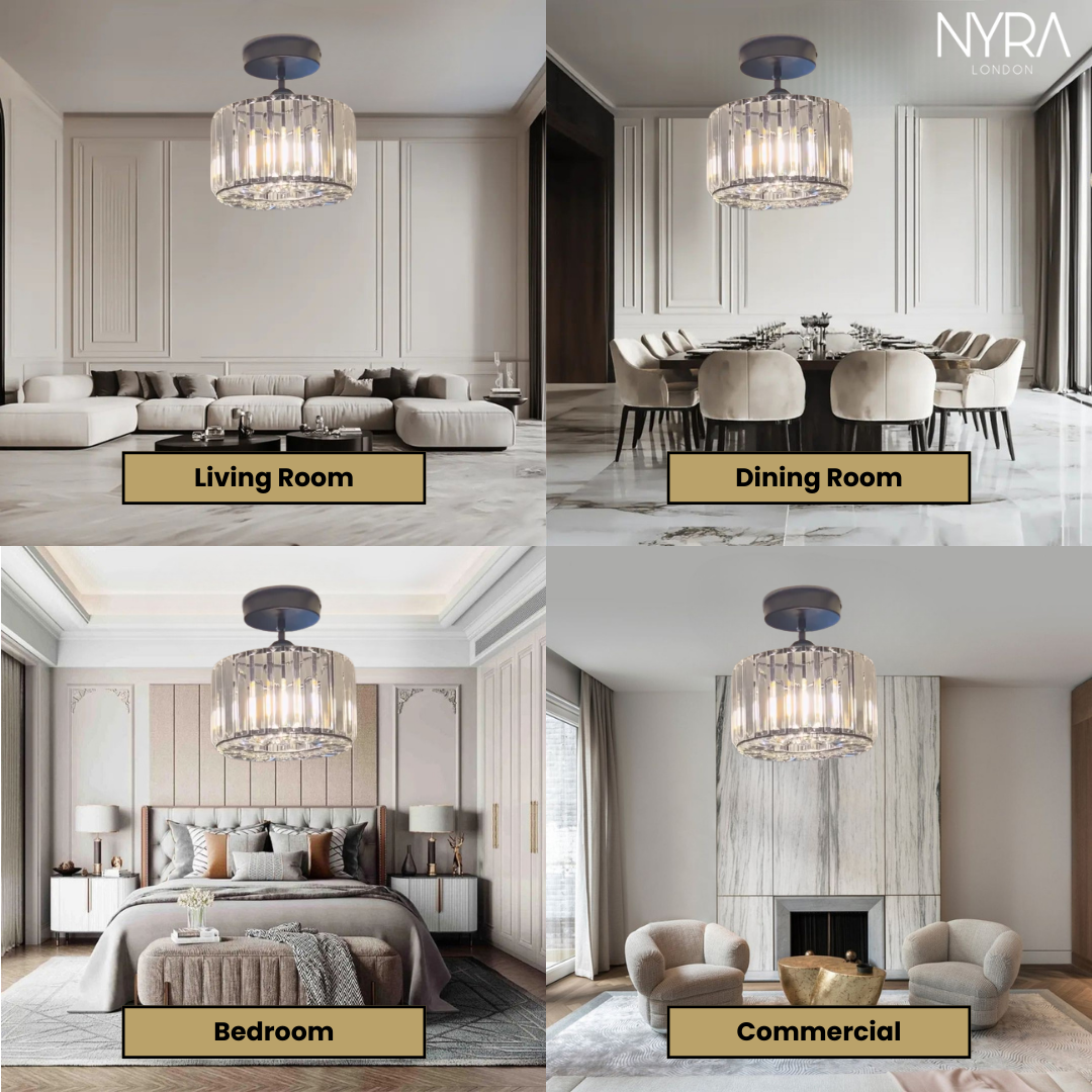 Danielle Crystal Ceiling Lamp