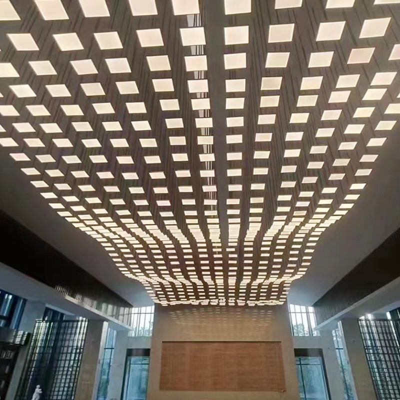 Modulux Studio Large Square Chandeliers