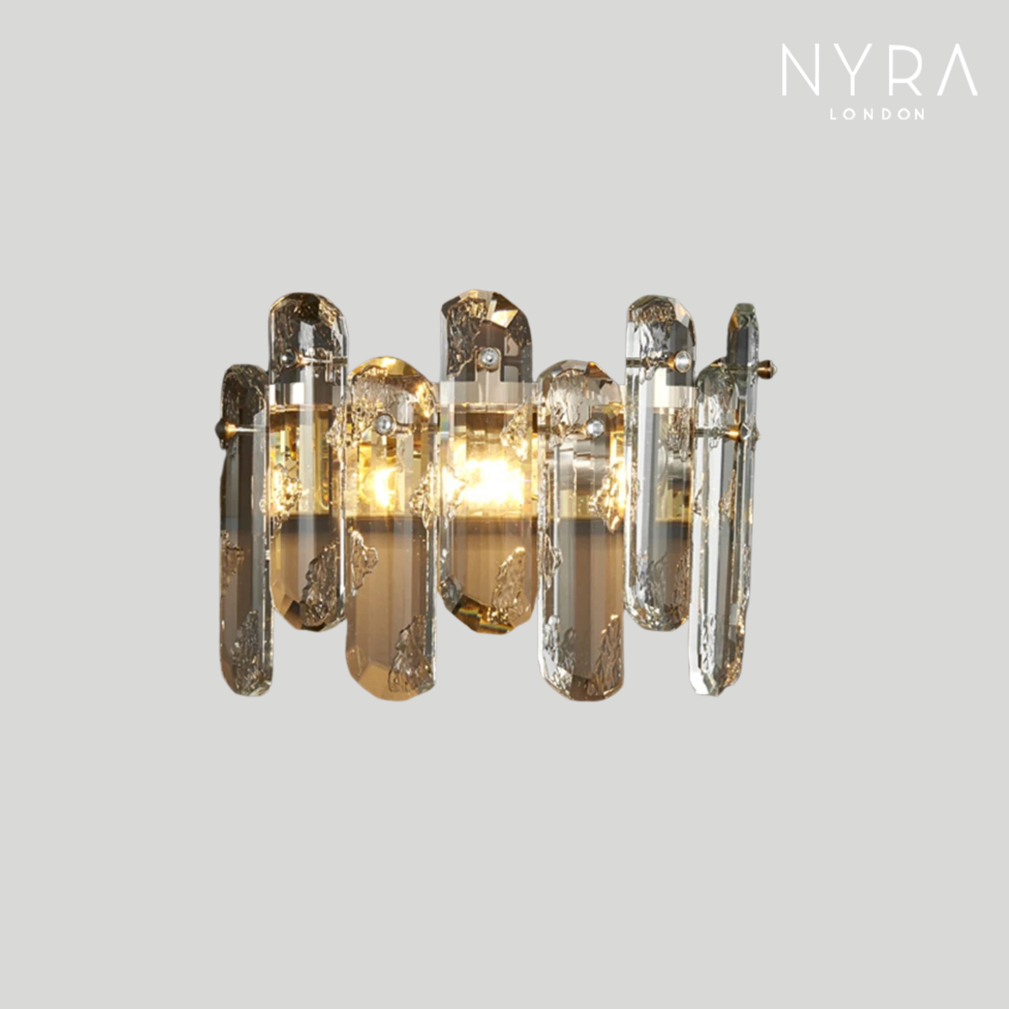 Kryon - Luxury Crystal Wall Sconce