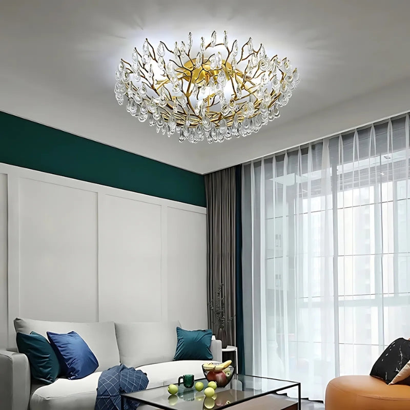 Selina Crystal Ceiling Lamp