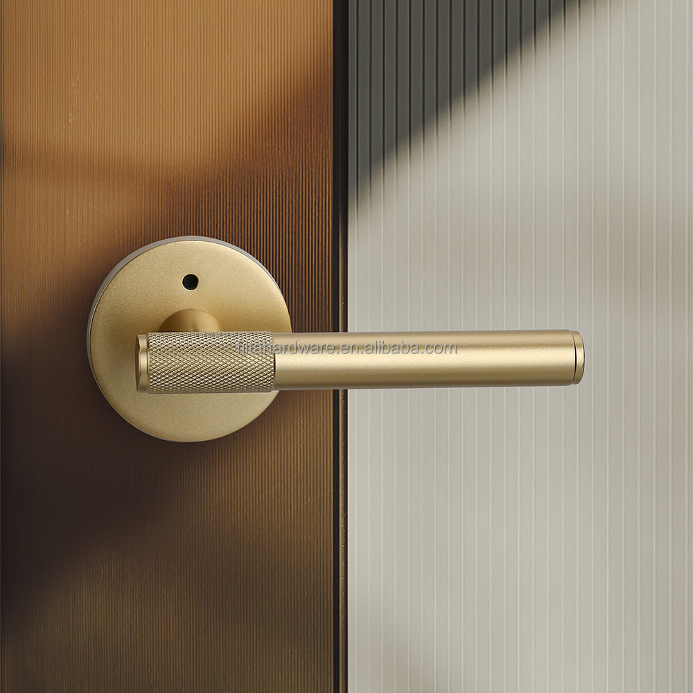 NYRA Door Handle with Privacy Lock