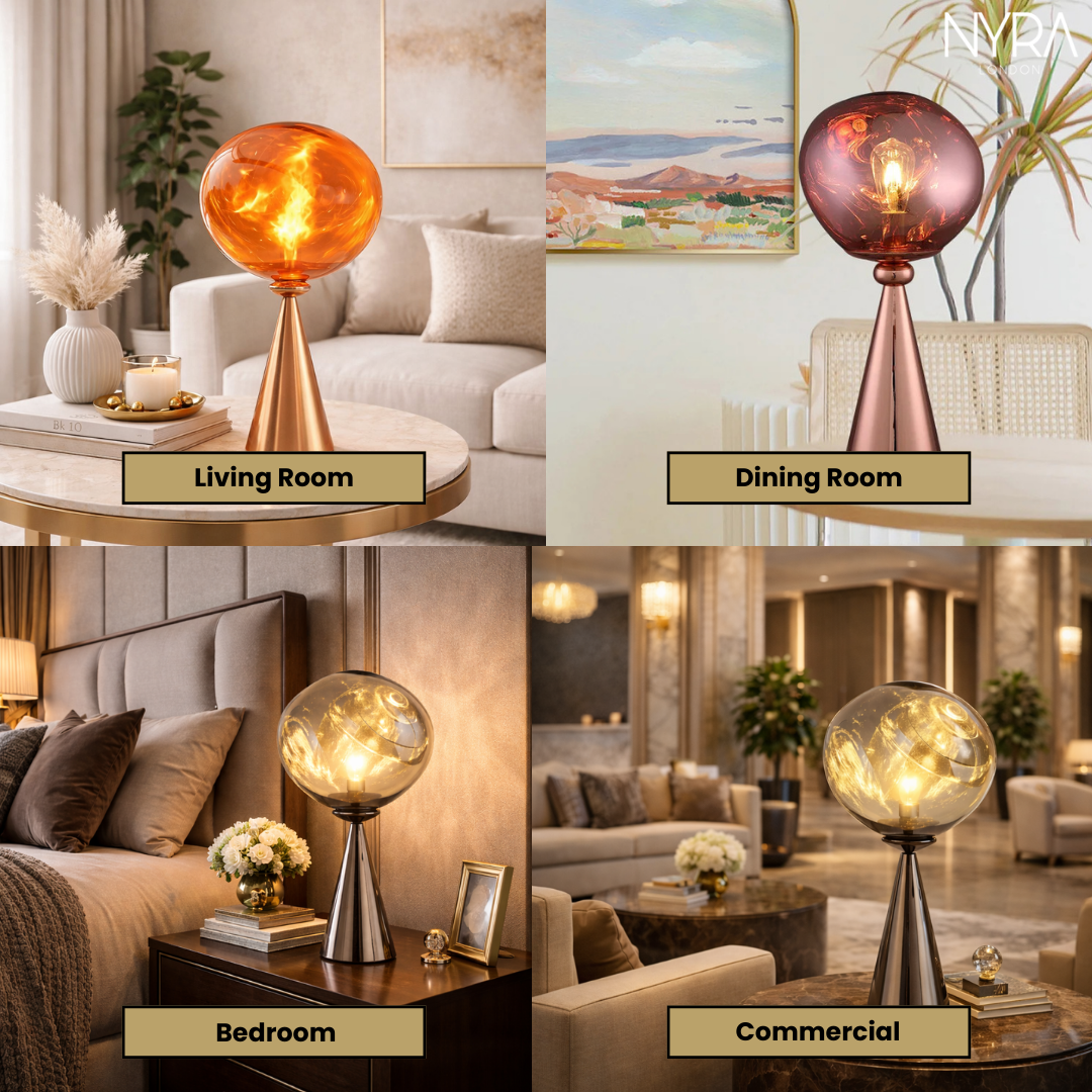Lava Acrylic Table Lamp