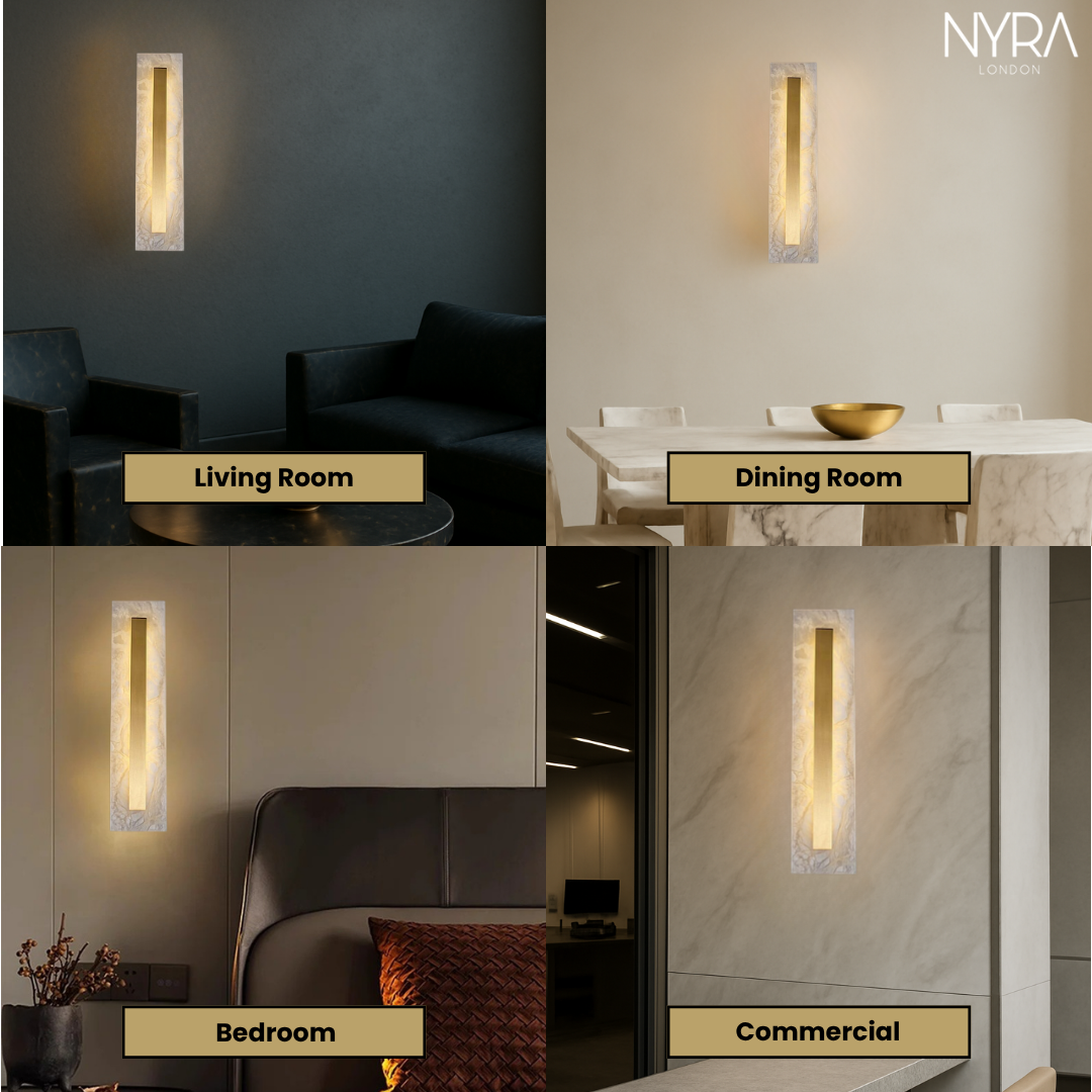 NYRA Premium Marble Wall Lights