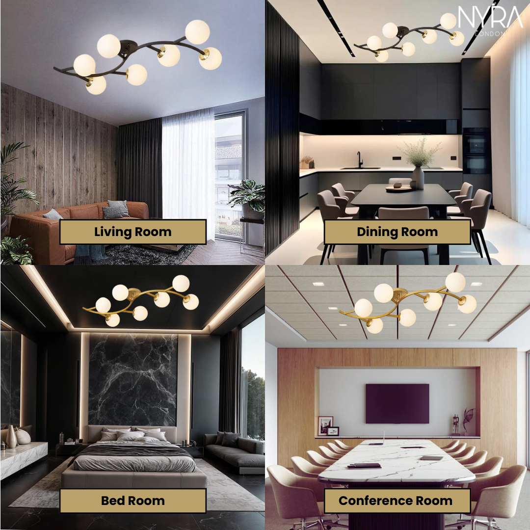 Tree Branch Ceiling Lamp