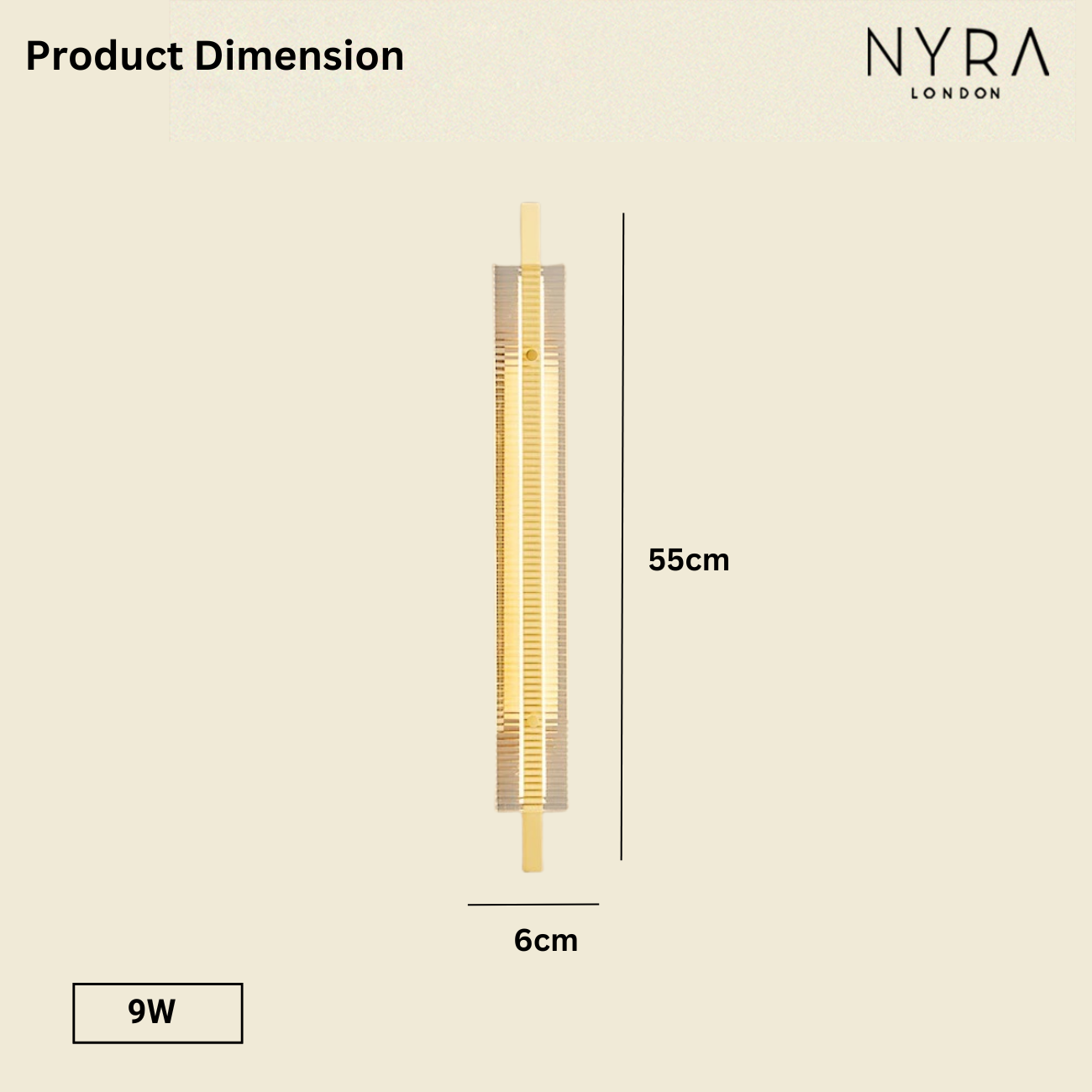 Stinus Step Wall light
