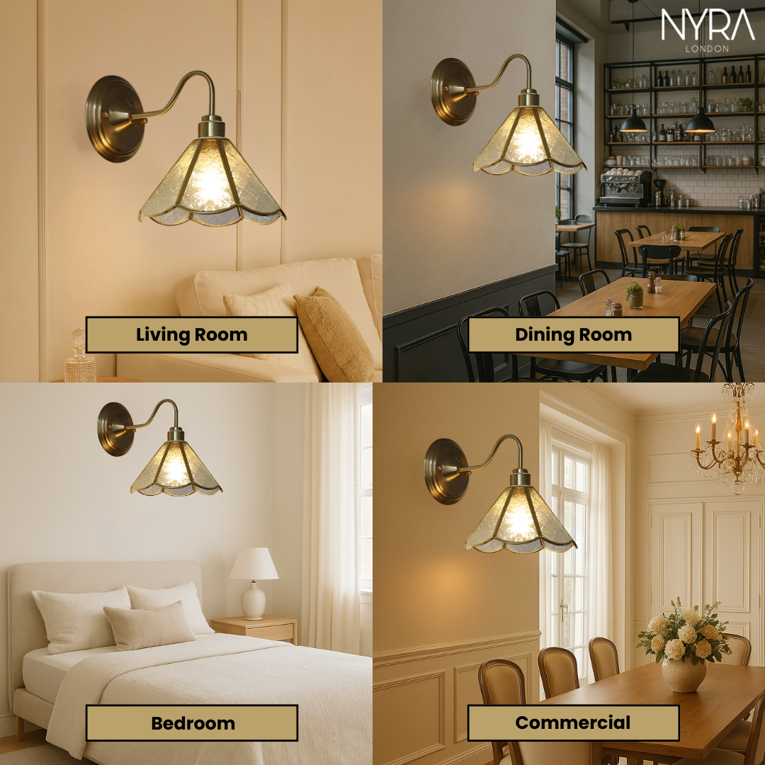 Nordic Brass Wall Sconce