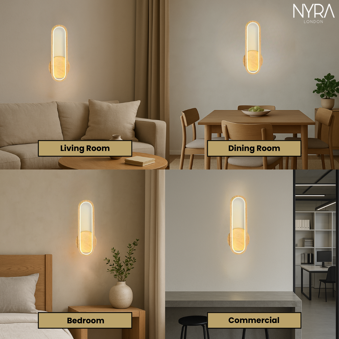 Rosie Wooden Wall Lamp