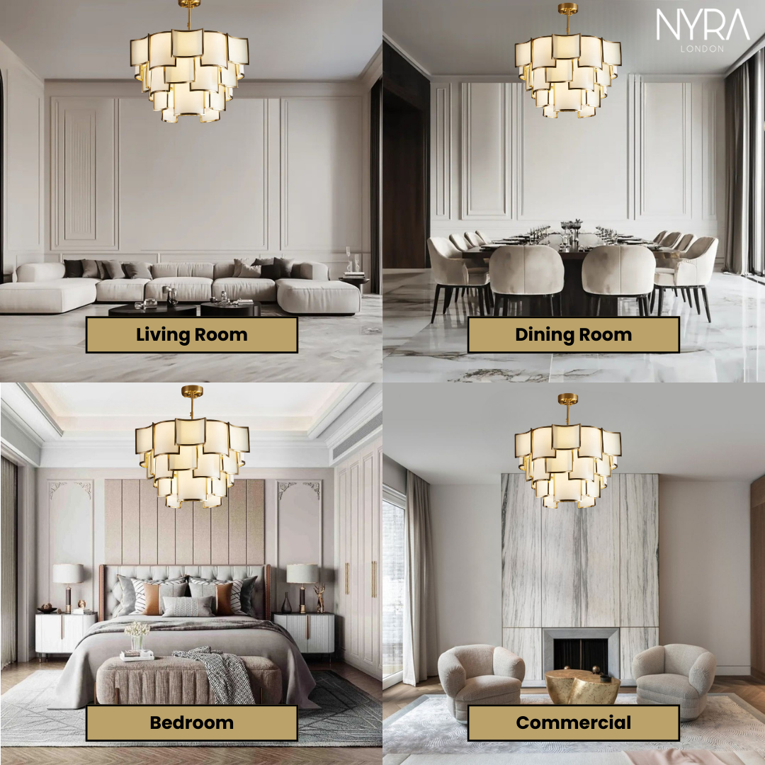 Imperial Lotus Chandelier - NYRALONDON