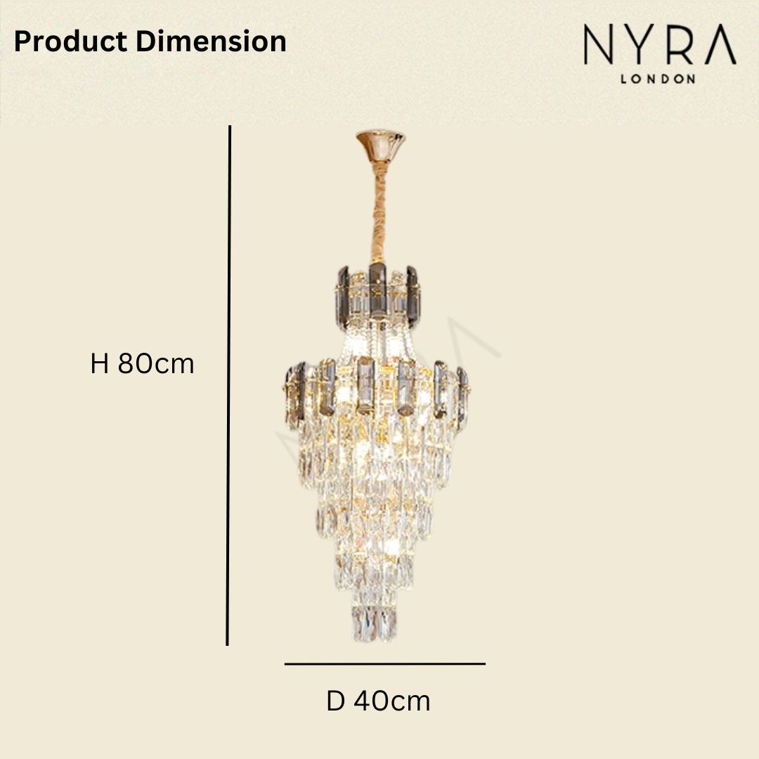 Rodela Crystal Chandelier