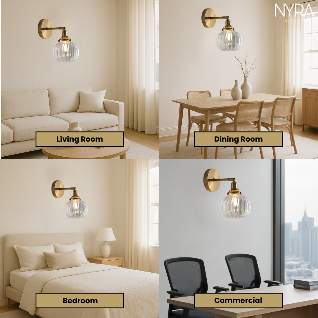 Orla Glass Wall Lamp