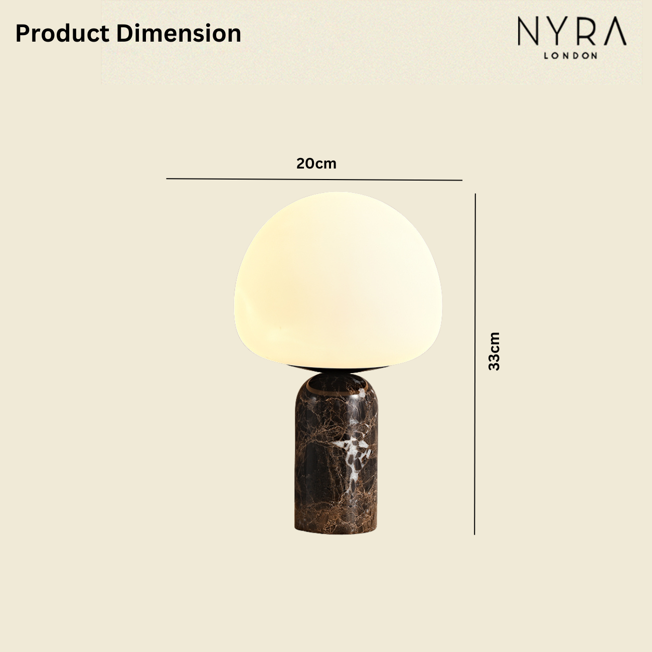 Kyan - Marble Table Lamp