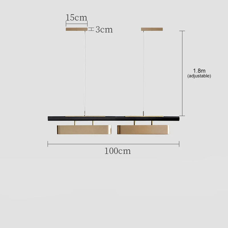 Manora Minimalist Modern Chandelier