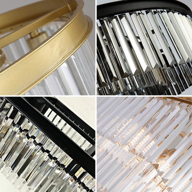 American K9 Crystal  Black Pendant Light