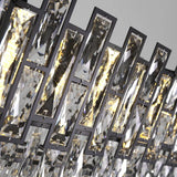 Charzetta Crystal Black Chandelier