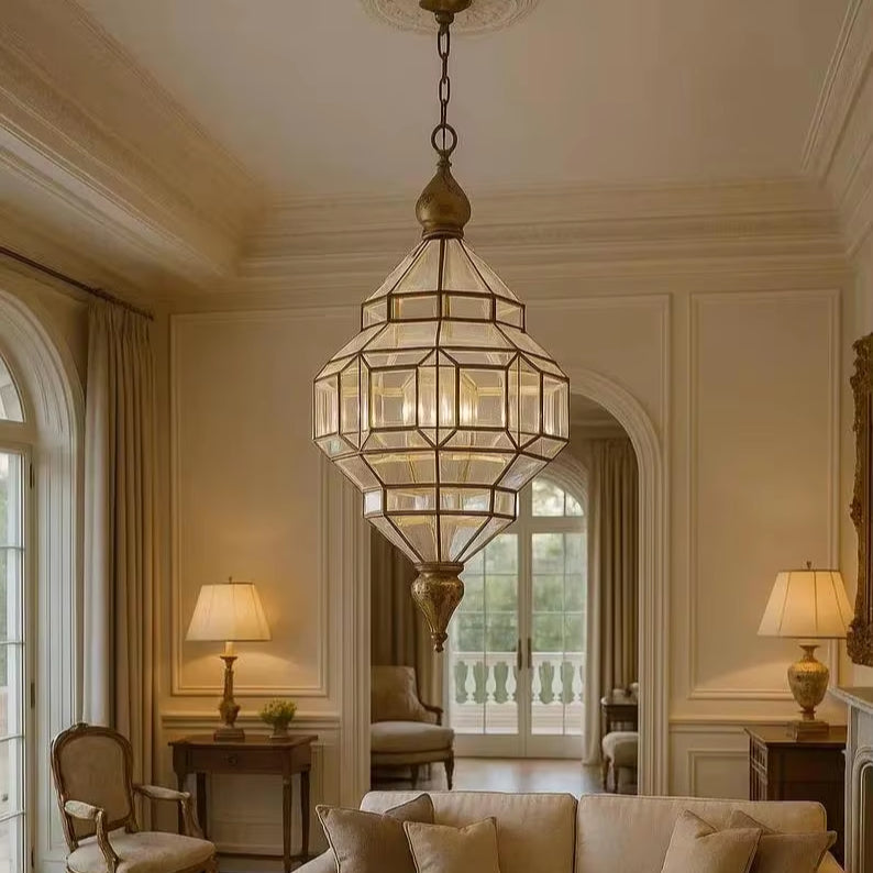 Dimlux Glass Pendant Light