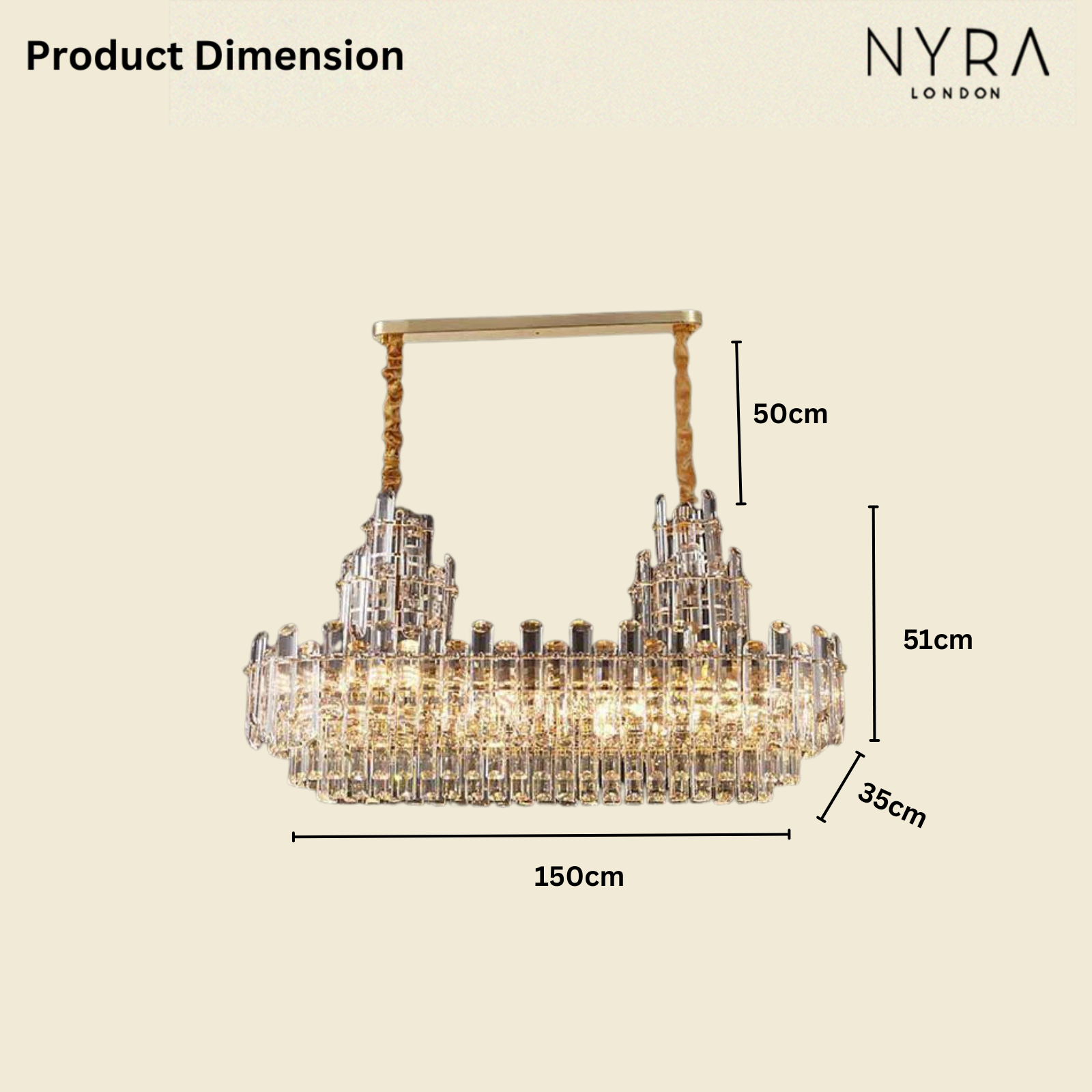 Shinora Crystal Chandeliers