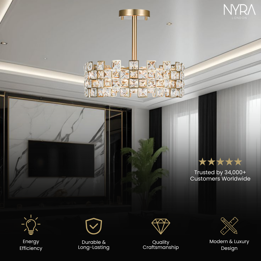 Radiant Crystal Chandelier
