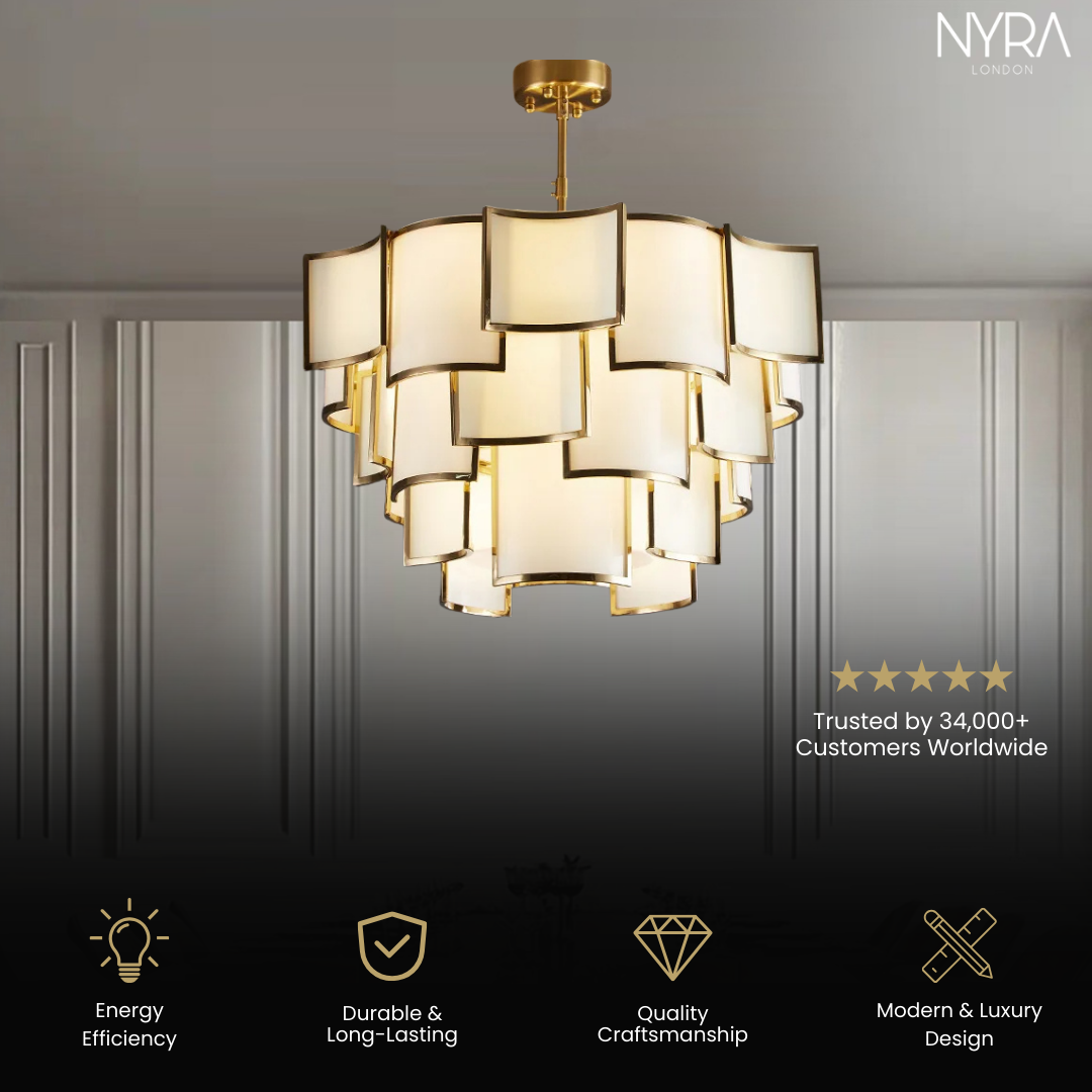Imperial Lotus Chandelier - NYRALONDON