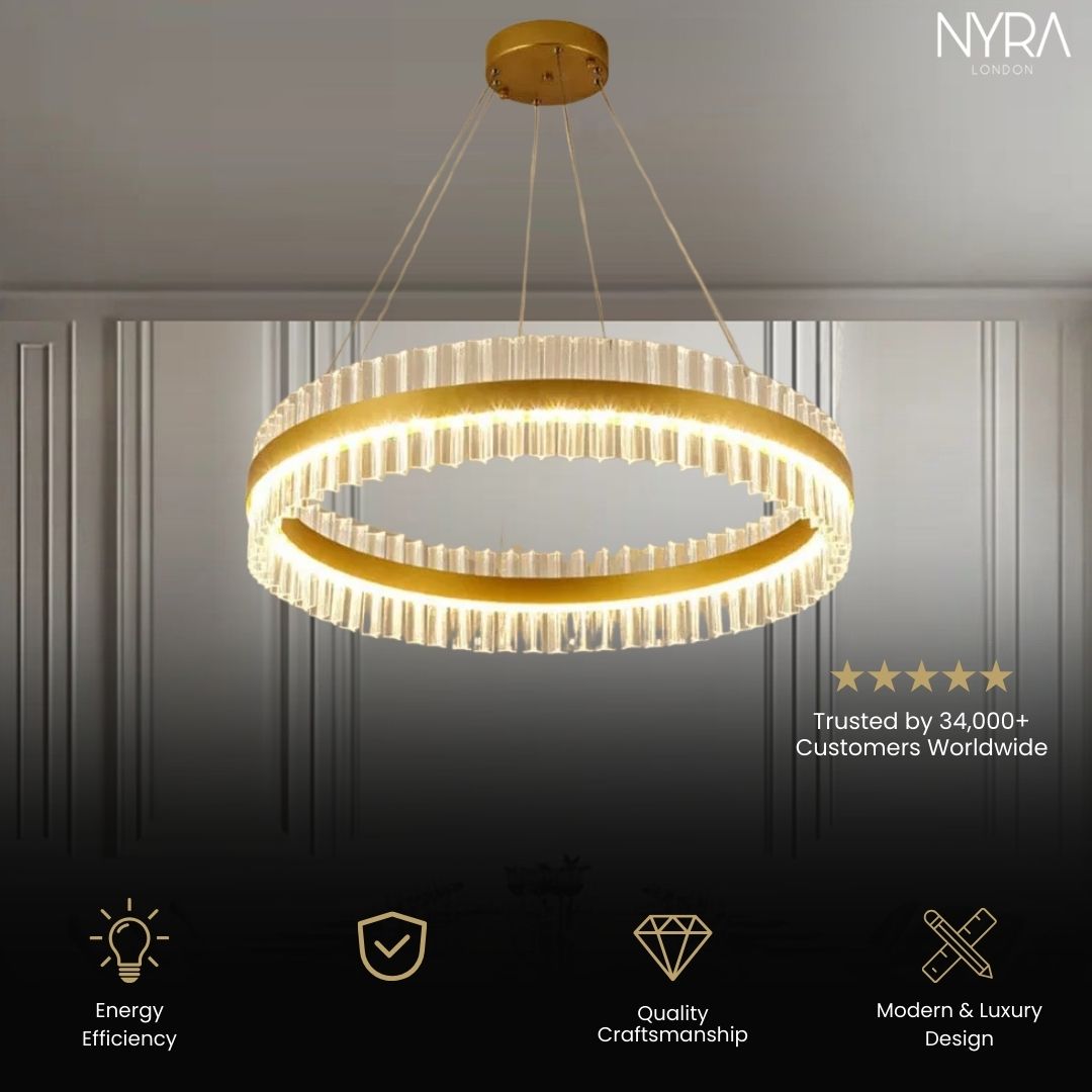 Alison Crystal Chandelier Collection