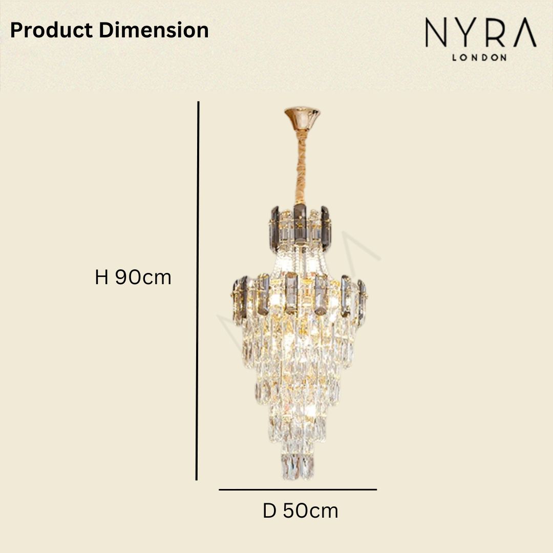 Rodela Crystal Chandelier