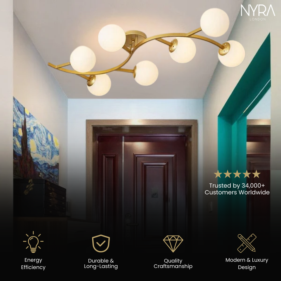Tree Branch Ceiling Lamp