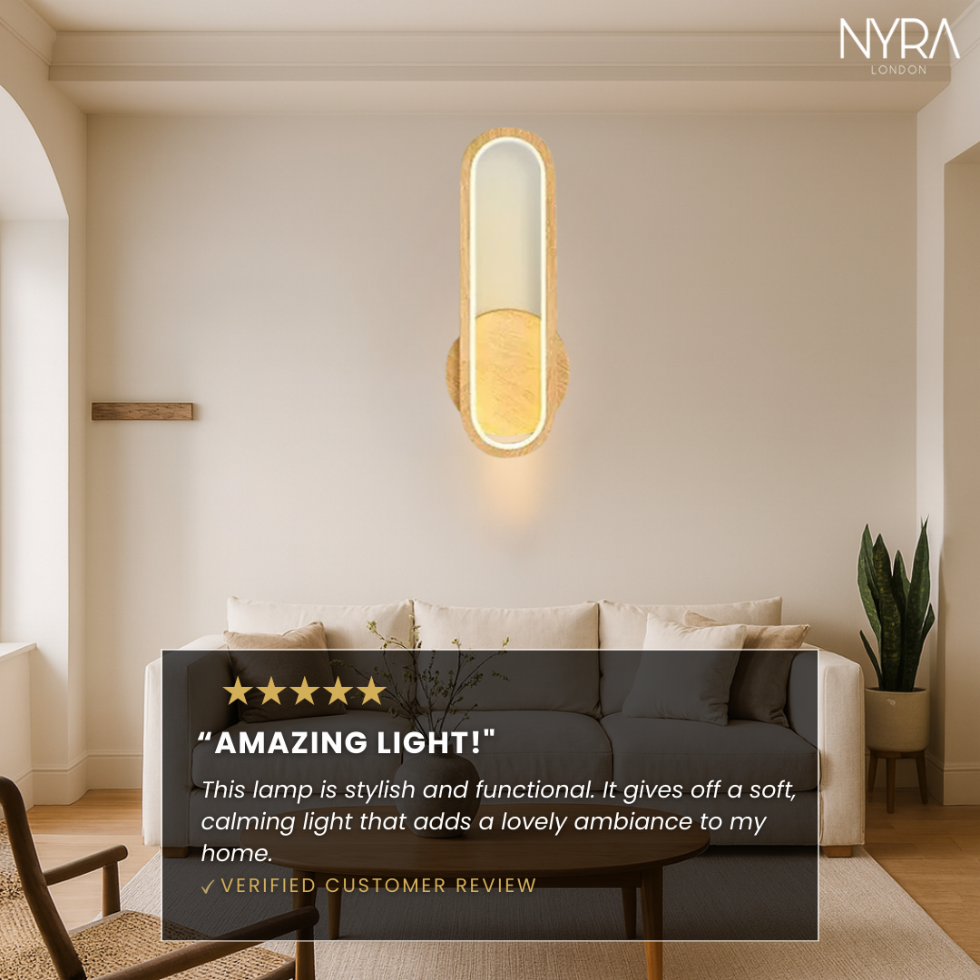 Rosie Wooden Wall Lamp