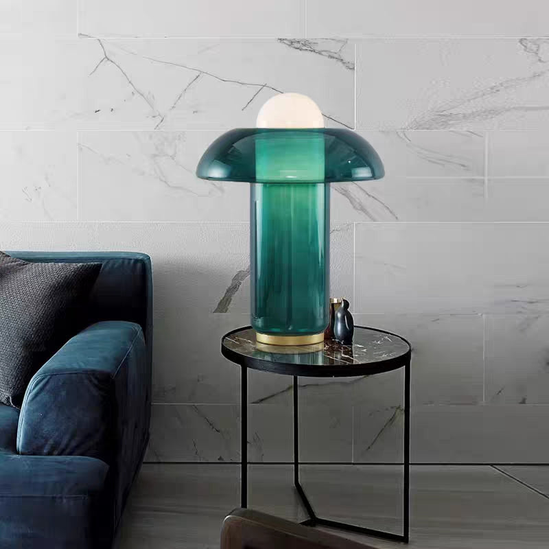 Moon Dome - Glass Table Lamp