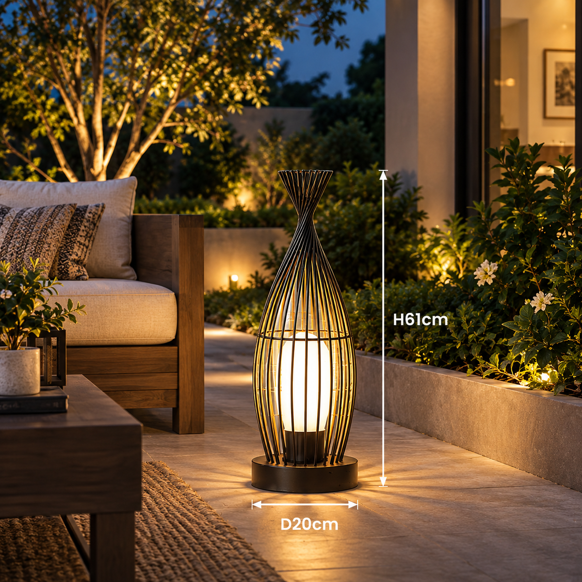 Aven Outdoor Waterproof Floor Lamp