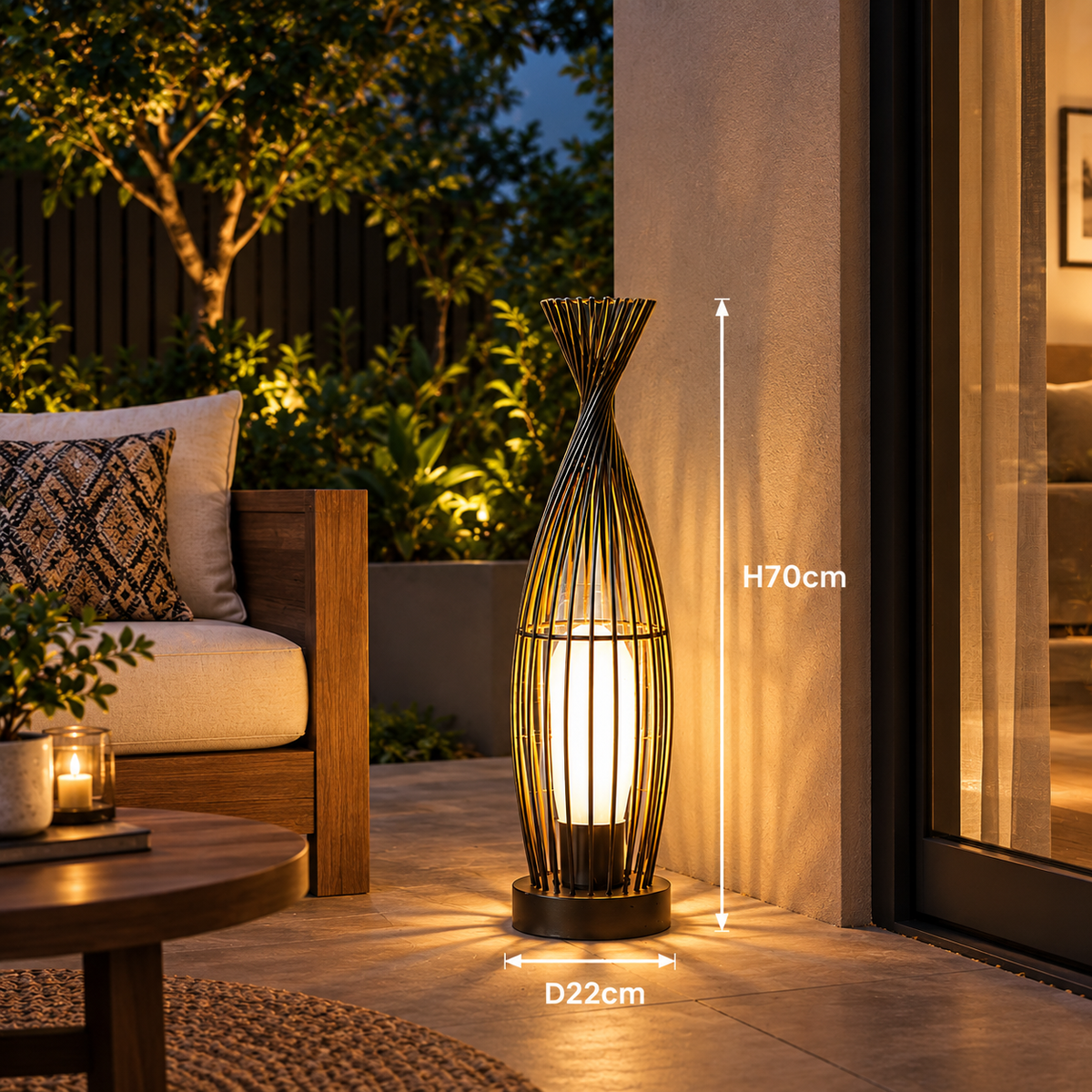 Aven Outdoor Waterproof Floor Lamp