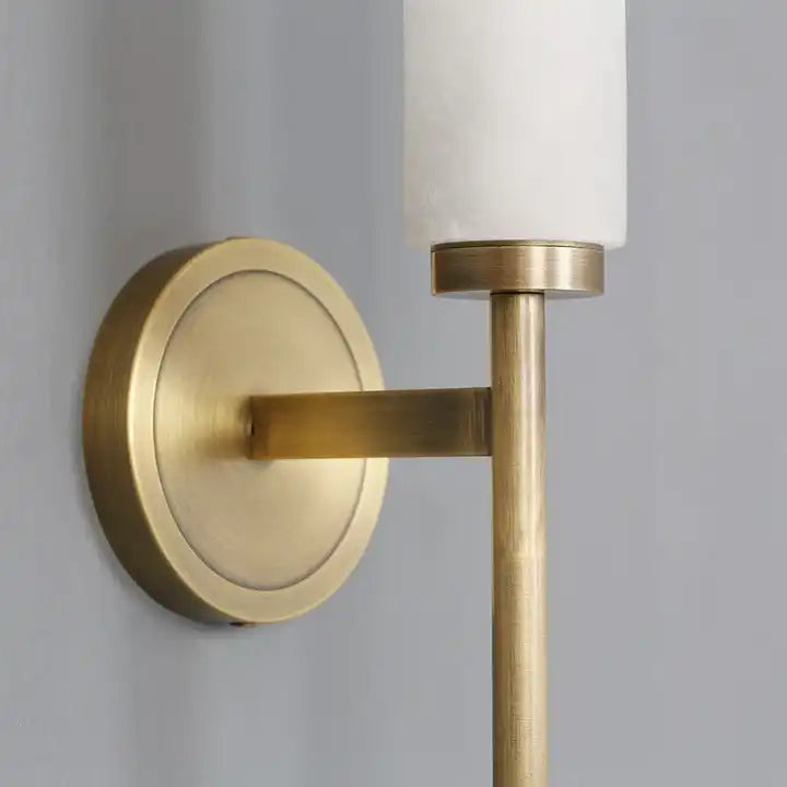 Alistair marble wall light set of two