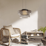 Scandinavian Vintage Style Glass Chandelier