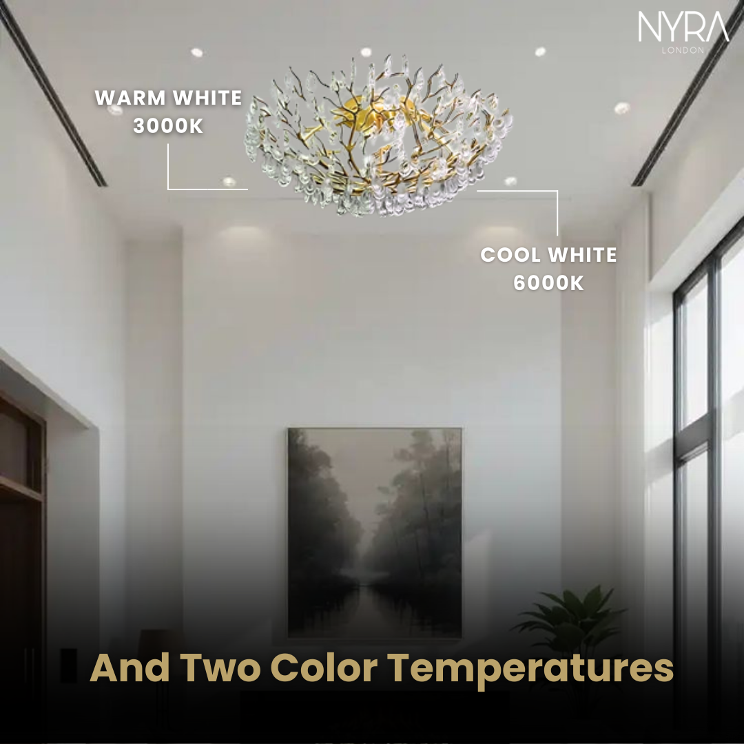 Selina Crystal Ceiling Lamp