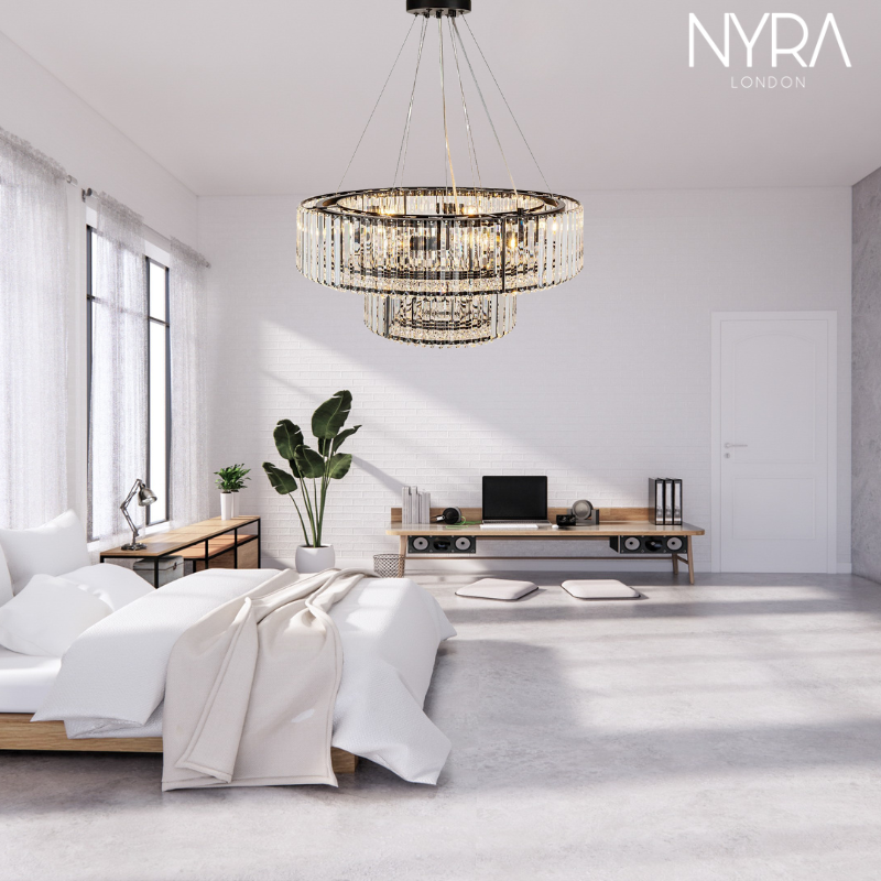 Crystal Vista Modern Chandelier