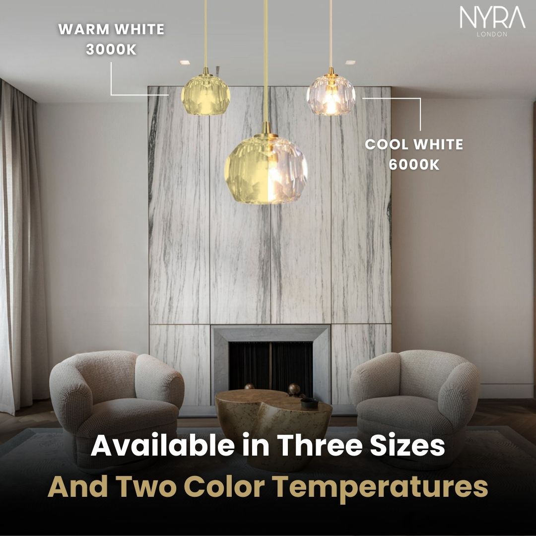 Nordic Crystal Pendant Lights