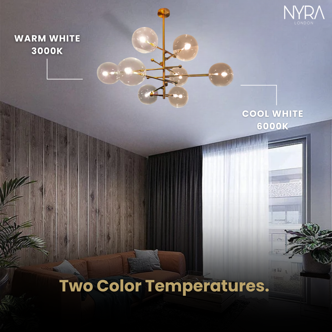 Baker Glass Chandelier