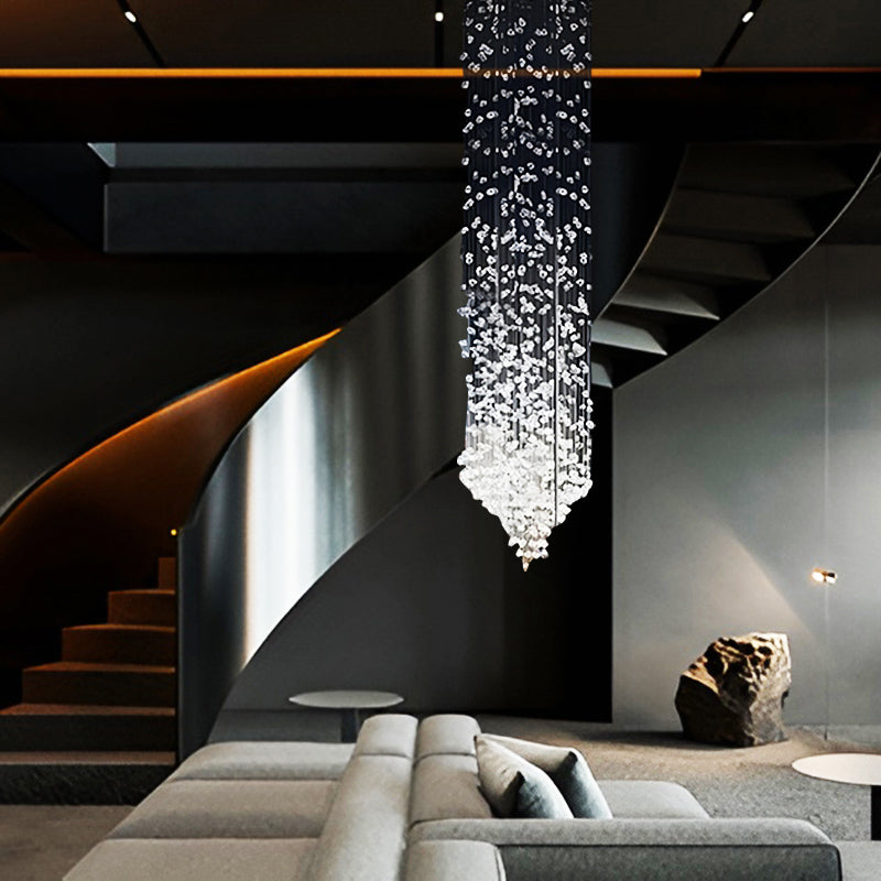 NYRA Modern Stone Chandelier