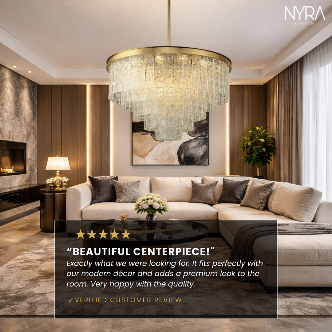 Belmont Glass Chandelier collection