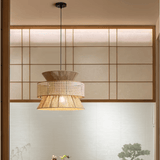 Wabi Sabi Handmade Hemp Rope Chandelier,
