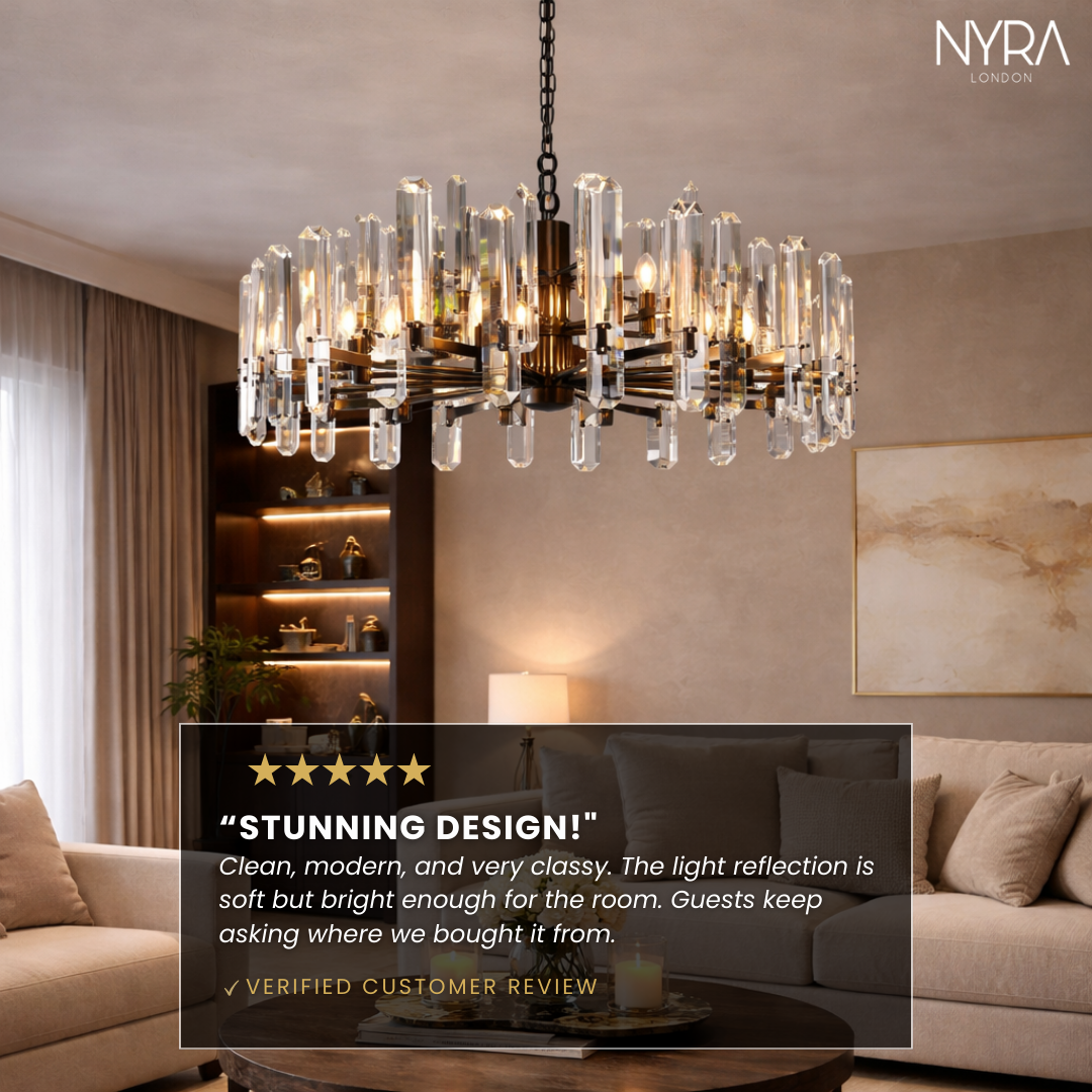 Blume Crystal Chandelier