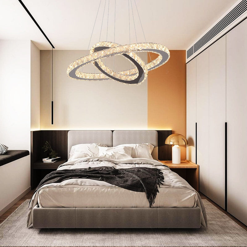 Sierra K9 Crystal Ring Pendant Light