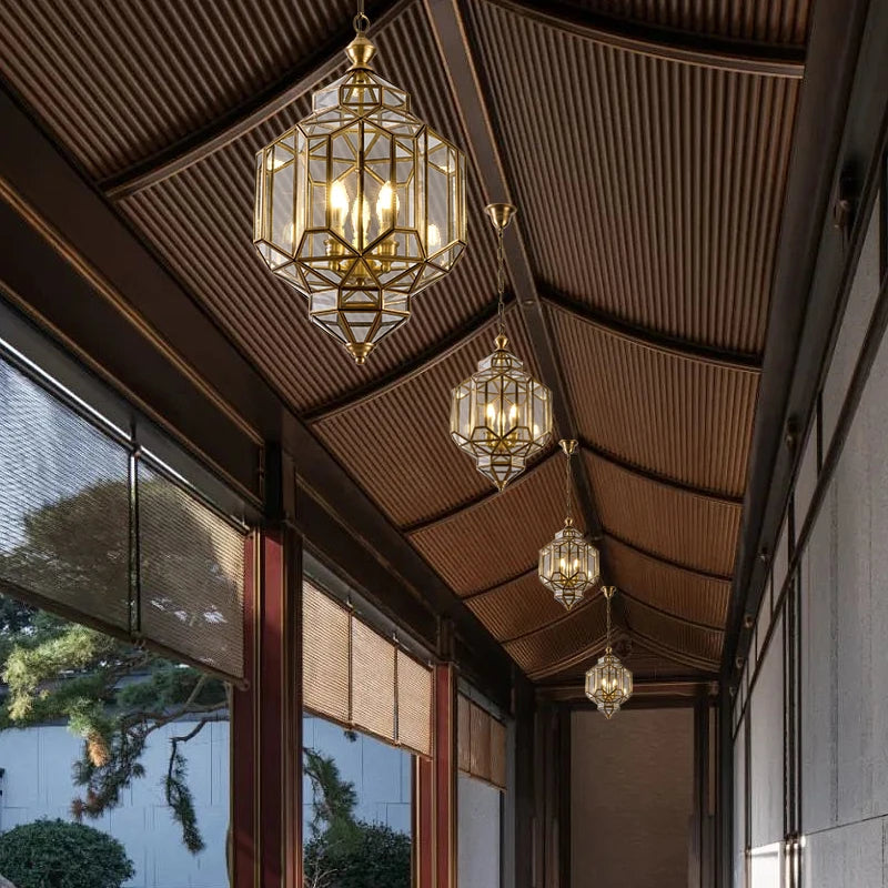 Dimlux Glass Pendant Light