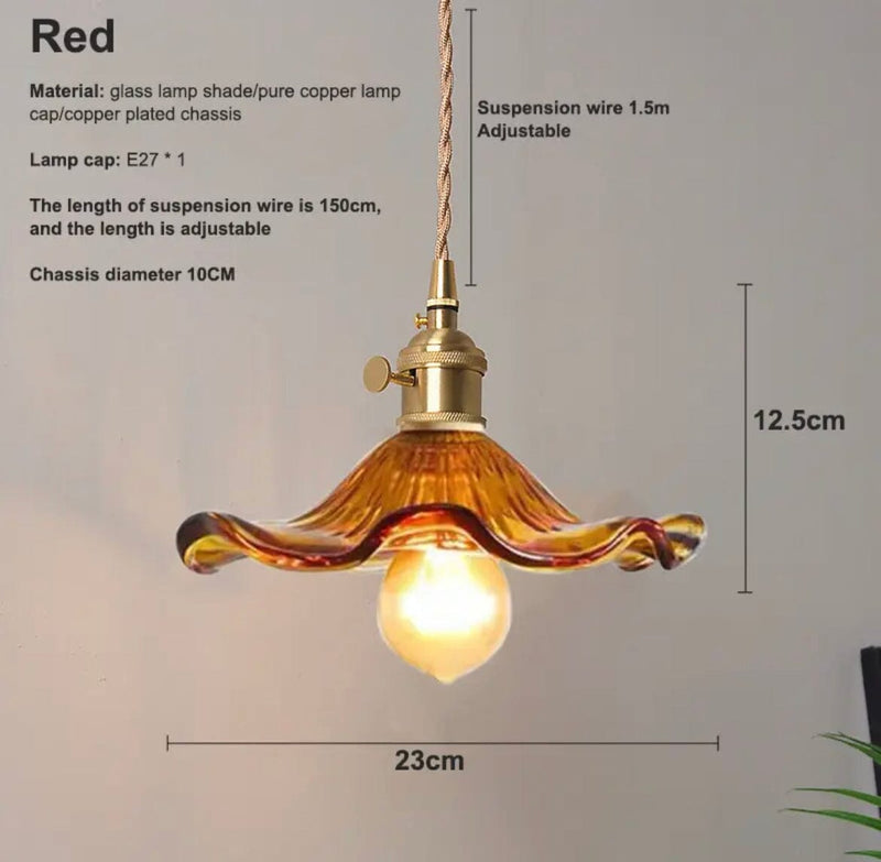NYRA Leonardo Glass Pendant Lamps