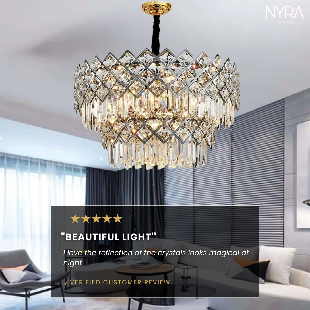 Opulent Crystal Chandelier