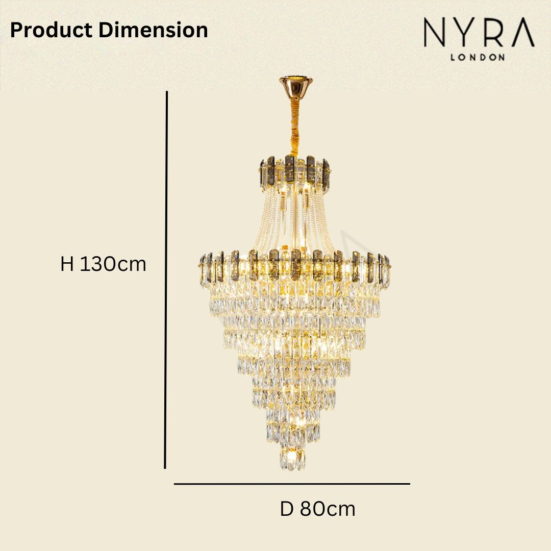 Rodela Crystal Chandelier