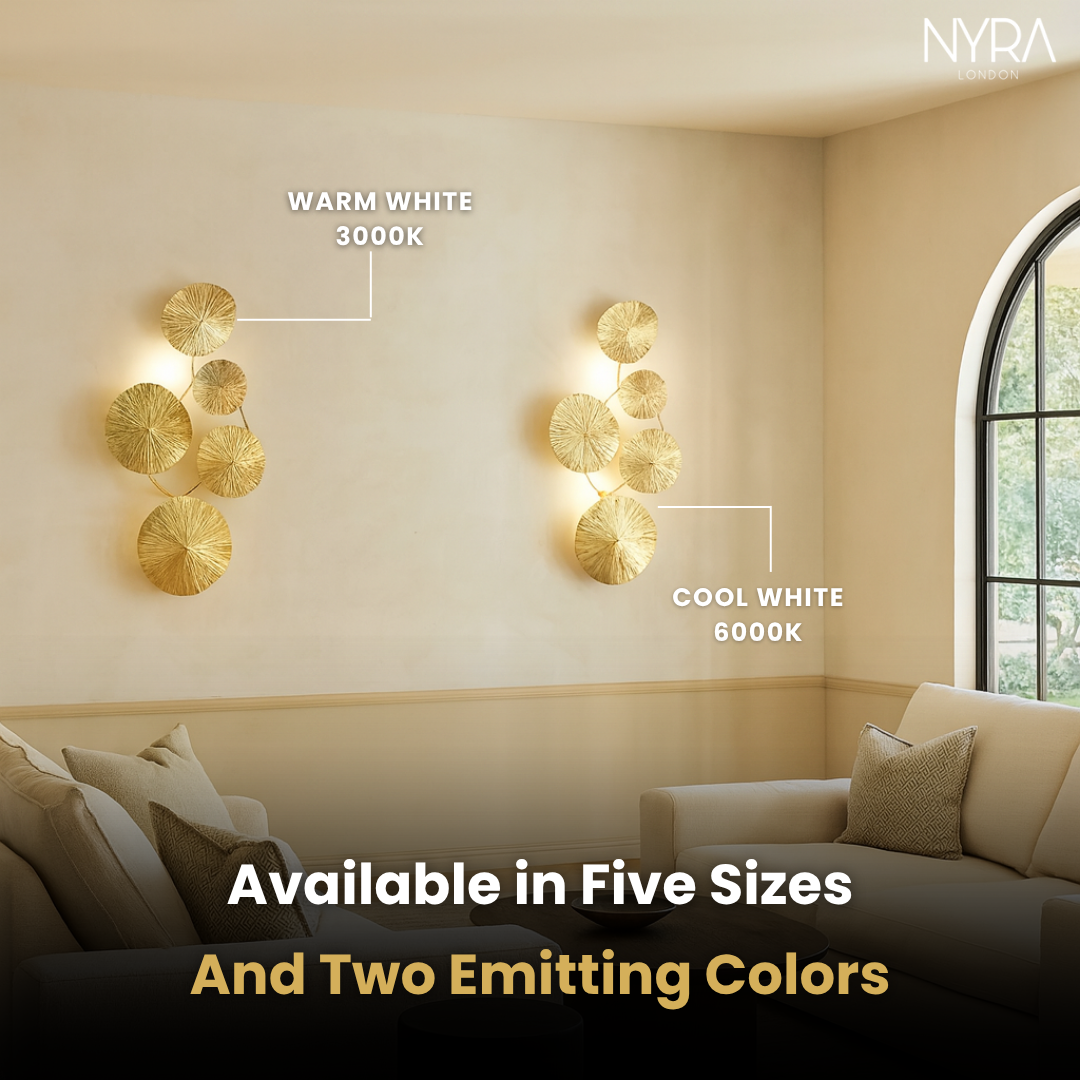 NYRA Leaf Modern Wall Lamp