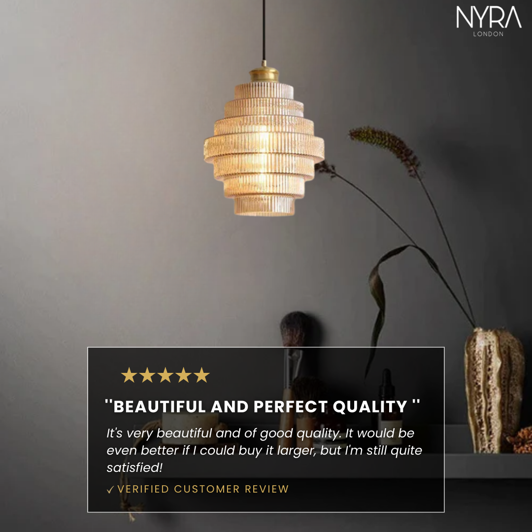 Gilded Layers Nordic Chandelier